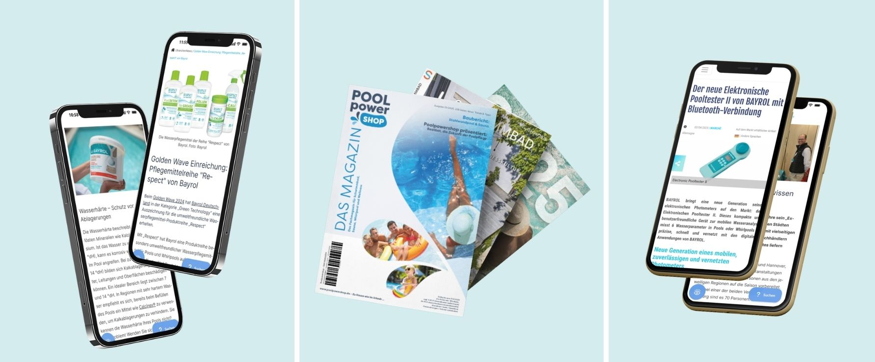 Cover Presse mit Zeitschriften