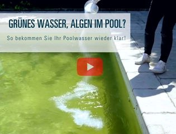 Grünes Wasser Pool