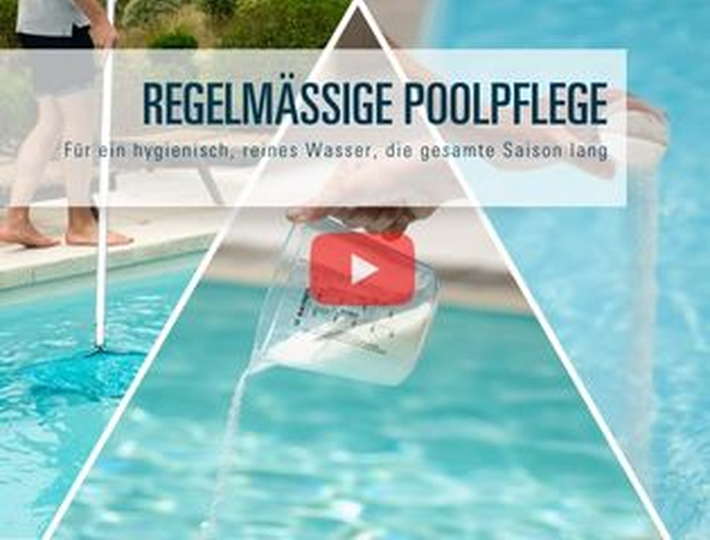 Regelmässige Poolpflege mit BAYROL